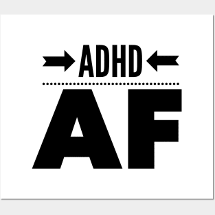 adhd af Posters and Art